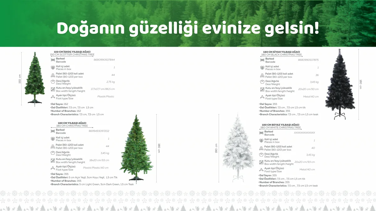 Christmas, Holiday & Party Celebration Decoration Model 6 — Christmas Trees, Party & Holiday Decorations | COIDET