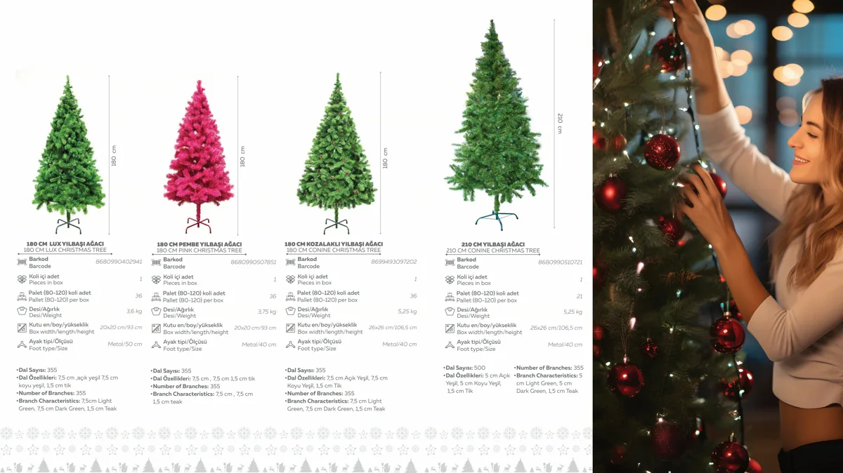 Christmas, Holiday & Party Celebration Decoration Model 7 — Christmas Trees, Party & Holiday Decorations | COIDET