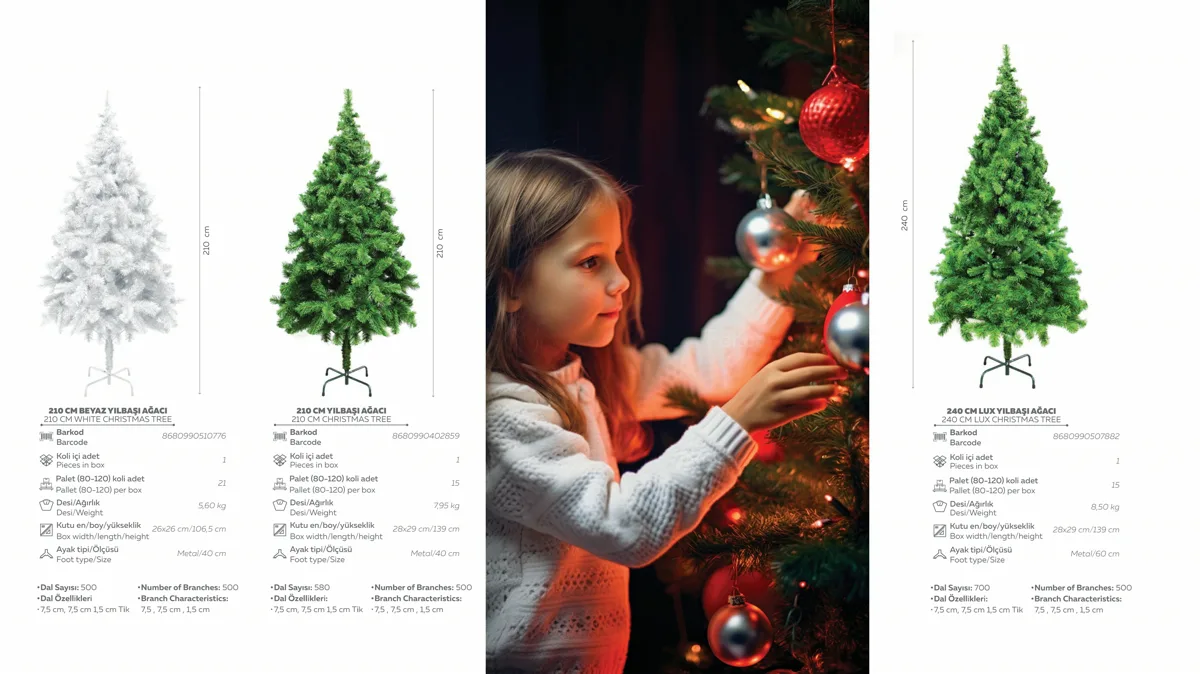 Christmas, Holiday & Party Celebration Decoration Model 8 — Christmas Trees, Party & Holiday Decorations | COIDET