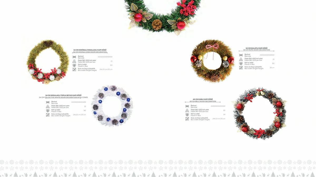 Christmas, Holiday & Party Celebration Decoration Model 12 — Christmas Trees, Party & Holiday Decorations | COIDET