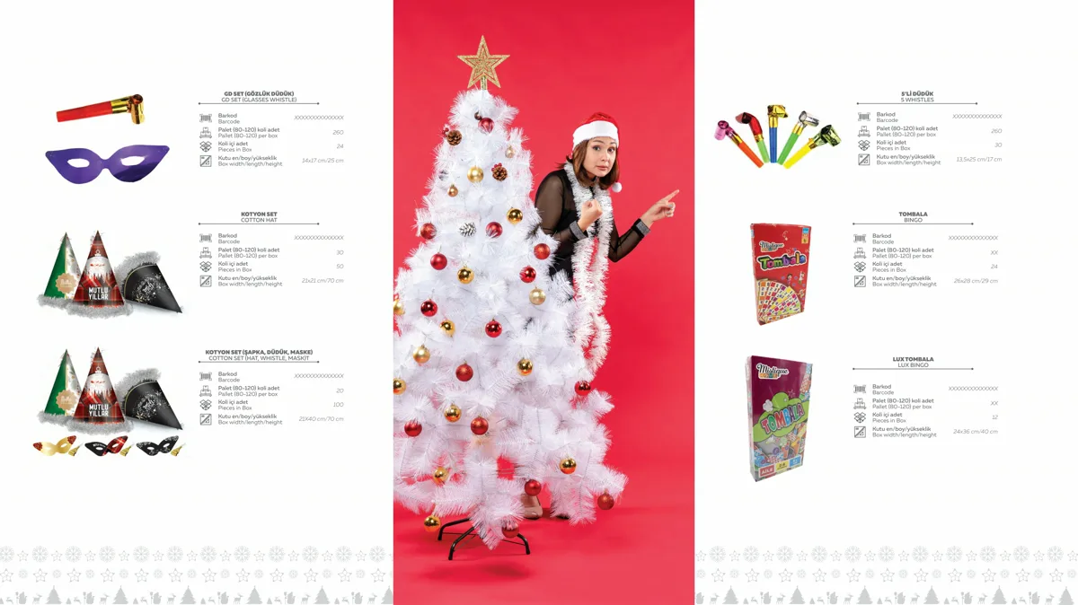 Christmas, Holiday & Party Celebration Decoration Model 30 — Christmas Trees, Party & Holiday Decorations | COIDET