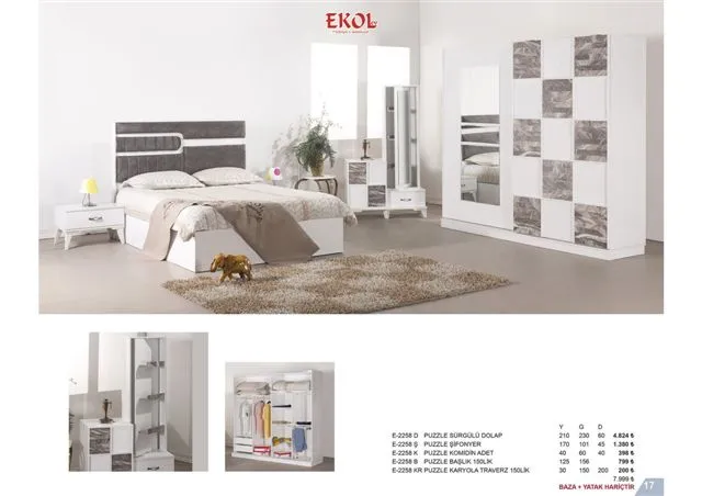 Ekol Ergonomik Baza, Başlık ve Koltuk Serisi No: 017 — Mobilya, Yatak Odası, Koltuk Takımları & Halı | COIDET & ATC