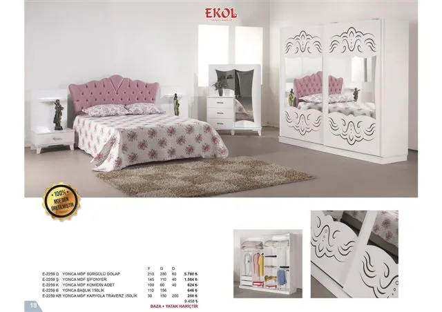 Ekol Ergonomik Baza, Başlık ve Koltuk Serisi No: 018 — Mobilya, Yatak Odası, Koltuk Takımları & Halı | COIDET & ATC