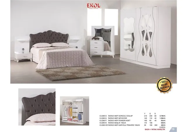 Ekol Ergonomik Baza, Başlık ve Koltuk Serisi No: 019 — Mobilya, Yatak Odası, Koltuk Takımları & Halı | COIDET & ATC