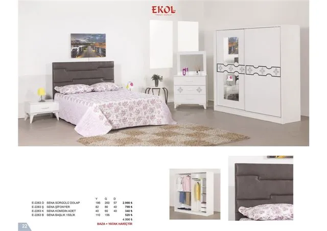 Ekol Ergonomik Baza, Başlık ve Koltuk Serisi No: 022 — Mobilya, Yatak Odası, Koltuk Takımları & Halı | COIDET & ATC