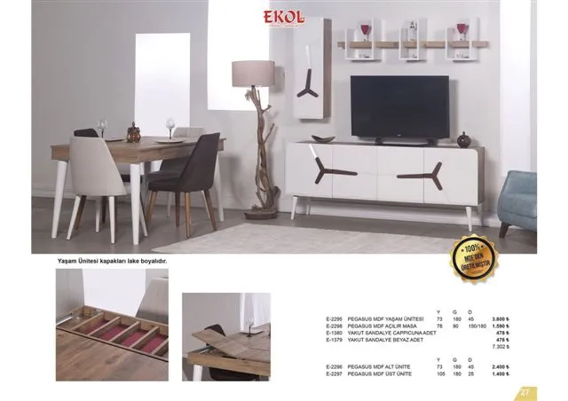 Ekol Ergonomik Baza, Başlık ve Koltuk Serisi No: 027 — Mobilya, Yatak Odası, Koltuk Takımları & Halı | COIDET & ATC