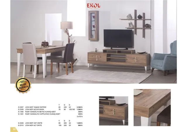 Ekol Ergonomik Baza, Başlık ve Koltuk Serisi No: 030 — Mobilya, Yatak Odası, Koltuk Takımları & Halı | COIDET & ATC