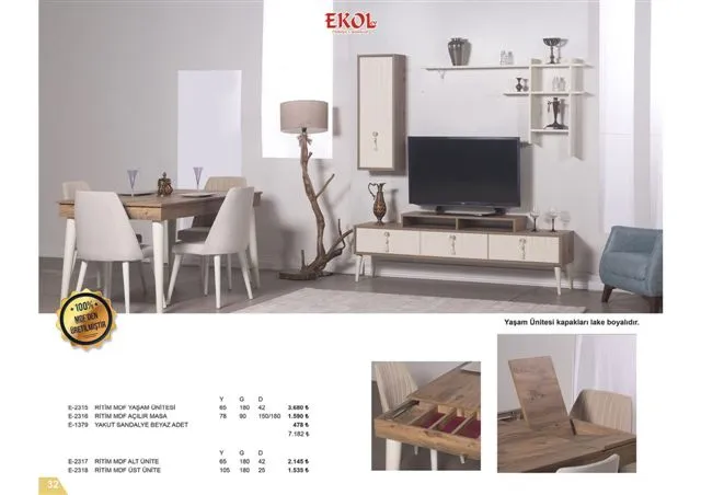 Ekol Ergonomik Baza, Başlık ve Koltuk Serisi No: 032 — Mobilya, Yatak Odası, Koltuk Takımları & Halı | COIDET & ATC
