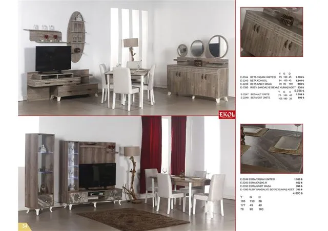 Ekol Ergonomik Baza, Başlık ve Koltuk Serisi No: 034 — Mobilya, Yatak Odası, Koltuk Takımları & Halı | COIDET & ATC