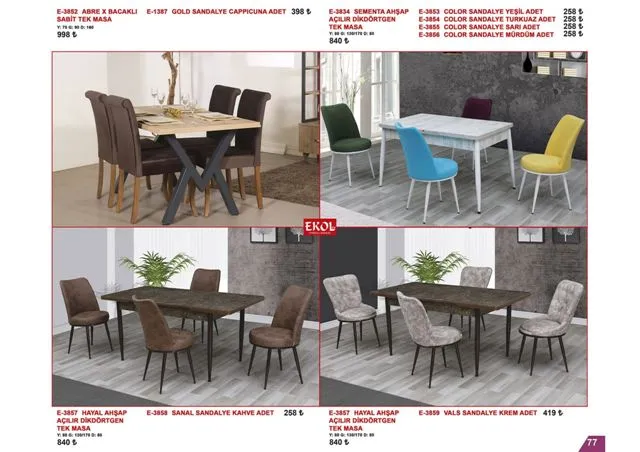 Ekol Ergonomik Baza, Başlık ve Koltuk Serisi No: 077 — Mobilya, Yatak Odası, Koltuk Takımları & Halı | COIDET & ATC
