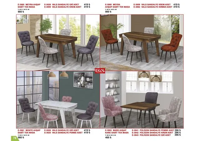 Ekol Ergonomik Baza, Başlık ve Koltuk Serisi No: 078 — Mobilya, Yatak Odası, Koltuk Takımları & Halı | COIDET & ATC