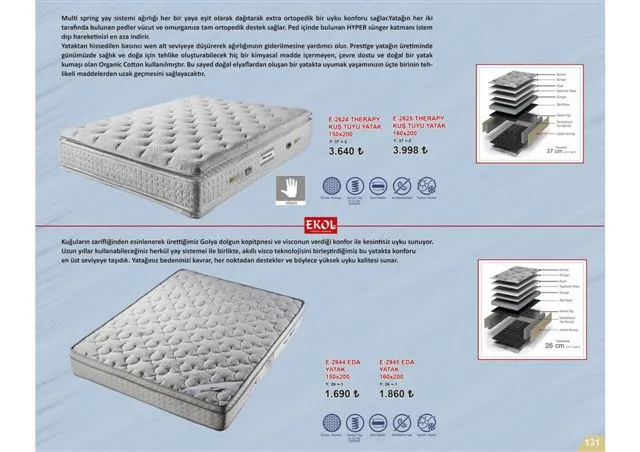 Ekol Ergonomik Baza, Başlık ve Koltuk Serisi No: 131 — Mobilya, Yatak Odası, Koltuk Takımları & Halı | COIDET & ATC