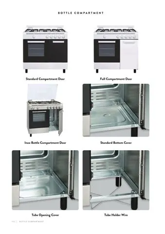 Cuisinière Solo à Gaz 4 Feux avec Gril (GPL/Gaz Naturel) Modèle 16 — Gros Électroménager, Froid & Électronique Grand Public | COIDET & ATC