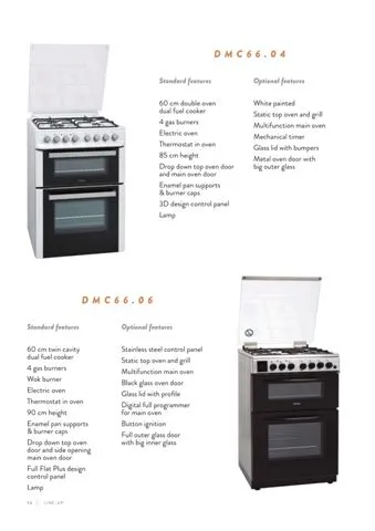 Cuisinière Solo à Gaz 4 Feux avec Gril (GPL/Gaz Naturel) Modèle 85 — Gros Électroménager, Froid & Électronique Grand Public | COIDET & ATC