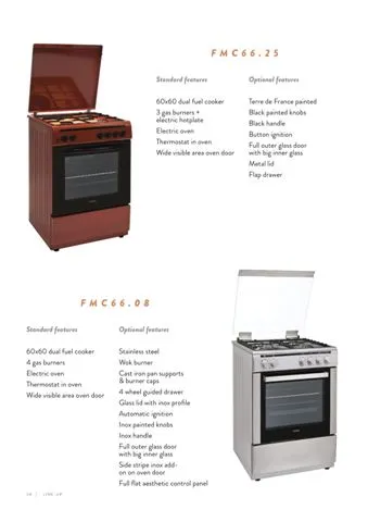 Cuisinière Solo à Gaz 4 Feux avec Gril (GPL/Gaz Naturel) Modèle 96 — Gros Électroménager, Froid & Électronique Grand Public | COIDET & ATC