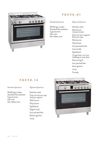 Cuisinière Solo à Gaz 4 Feux avec Gril (GPL/Gaz Naturel) Modèle 116 — Gros Électroménager, Froid & Électronique Grand Public | COIDET & ATC