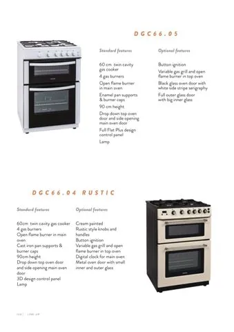 Cuisinière Solo à Gaz 4 Feux avec Gril (GPL/Gaz Naturel) Modèle 70 — Gros Électroménager, Froid & Électronique Grand Public | COIDET & ATC