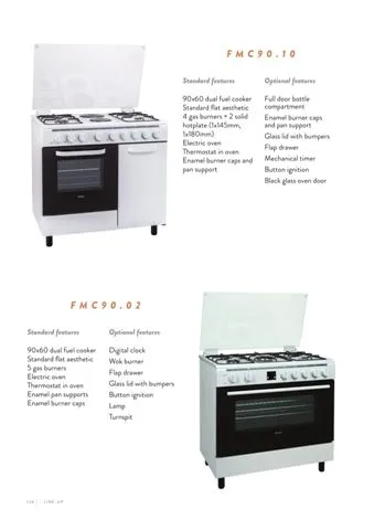 Cuisinière Solo à Gaz 4 Feux avec Gril (GPL/Gaz Naturel) Modèle 131 — Gros Électroménager, Froid & Électronique Grand Public | COIDET & ATC