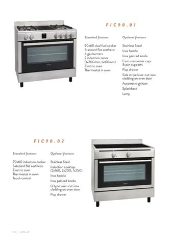 Cuisinière Solo à Gaz 4 Feux avec Gril (GPL/Gaz Naturel) Modèle 4 — Gros Électroménager, Froid & Électronique Grand Public | COIDET & ATC