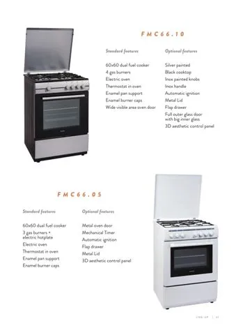 Cuisinière Solo à Gaz 4 Feux avec Gril (GPL/Gaz Naturel) Modèle 169 — Gros Électroménager, Froid & Électronique Grand Public | COIDET & ATC