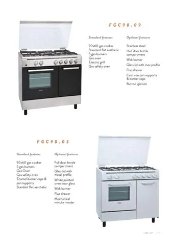 Cuisinière Solo à Gaz 4 Feux avec Gril (GPL/Gaz Naturel) Modèle 31 — Gros Électroménager, Froid & Électronique Grand Public | COIDET & ATC