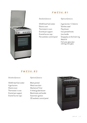 Cuisinière Solo à Gaz 4 Feux avec Gril (GPL/Gaz Naturel) Modèle 83 — Gros Électroménager, Froid & Électronique Grand Public | COIDET & ATC