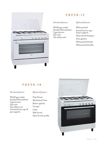 Cuisinière Solo à Gaz 4 Feux avec Gril (GPL/Gaz Naturel) Modèle 145 — Gros Électroménager, Froid & Électronique Grand Public | COIDET & ATC