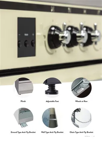 Cuisinière Solo à Gaz 4 Feux avec Gril (GPL/Gaz Naturel) Modèle 104 — Gros Électroménager, Froid & Électronique Grand Public | COIDET & ATC