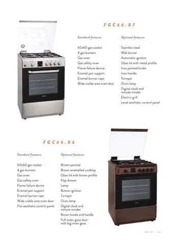 Cuisinière Solo à Gaz 4 Feux avec Gril (GPL/Gaz Naturel) Modèle 94 — Gros Électroménager, Froid & Électronique Grand Public | COIDET & ATC