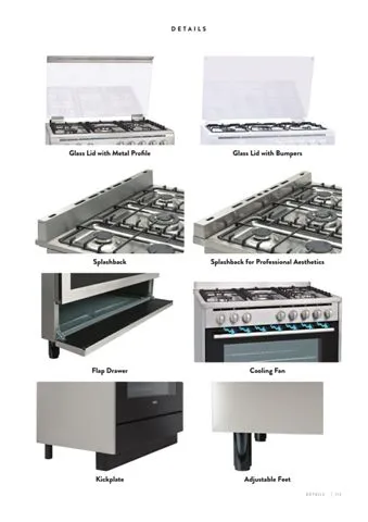 Cuisinière Solo à Gaz 4 Feux avec Gril (GPL/Gaz Naturel) Modèle 82 — Gros Électroménager, Froid & Électronique Grand Public | COIDET & ATC