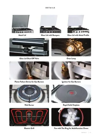 Cuisinière Solo à Gaz 4 Feux avec Gril (GPL/Gaz Naturel) Modèle 109 — Gros Électroménager, Froid & Électronique Grand Public | COIDET & ATC