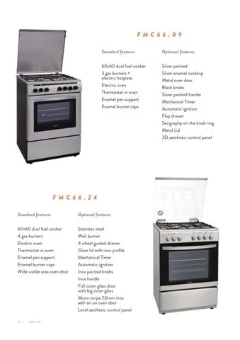 Cuisinière Solo à Gaz 4 Feux avec Gril (GPL/Gaz Naturel) Modèle 77 — Gros Électroménager, Froid & Électronique Grand Public | COIDET & ATC