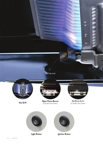 Cuisinière Solo à Gaz 4 Feux avec Gril (GPL/Gaz Naturel) Modèle 81 — Gros Électroménager, Froid & Électronique Grand Public | COIDET & ATC