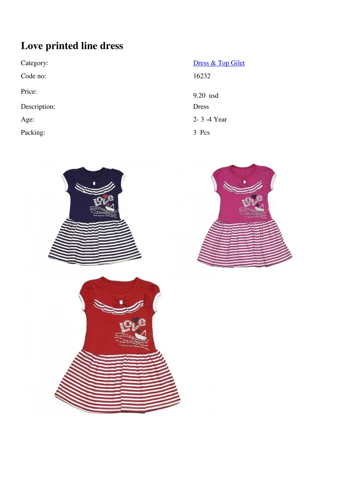 Export Girls & Boys Children Fashion Dress Model 43 — Baby & Children Clothing, Dresses & Kids Apparel | COIDET