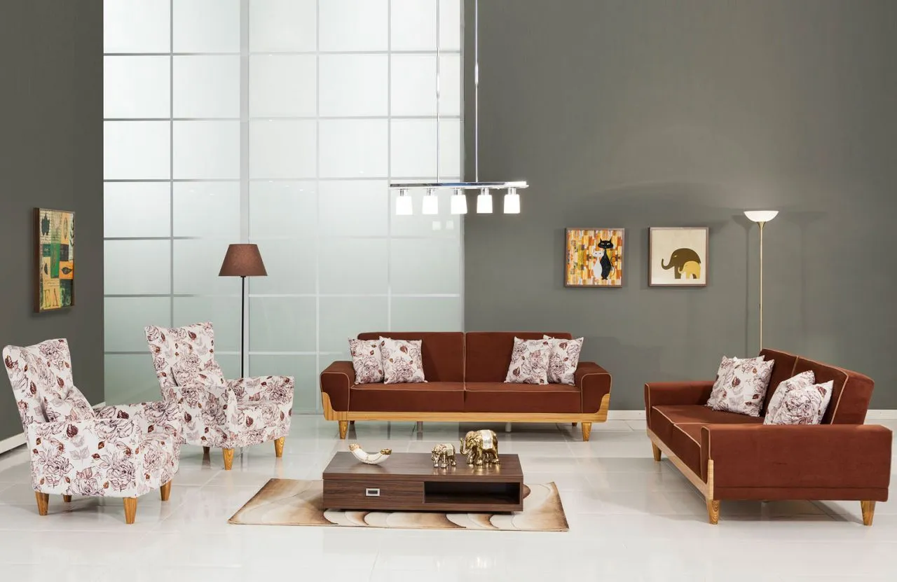 Luna Modern Chester Koltuk Takımı (3+3+1+1) Modeli 1 — İnegöl İhracat — Mobilya, Yatak Odası, Koltuk Takımları & Halı | COIDET & ATC