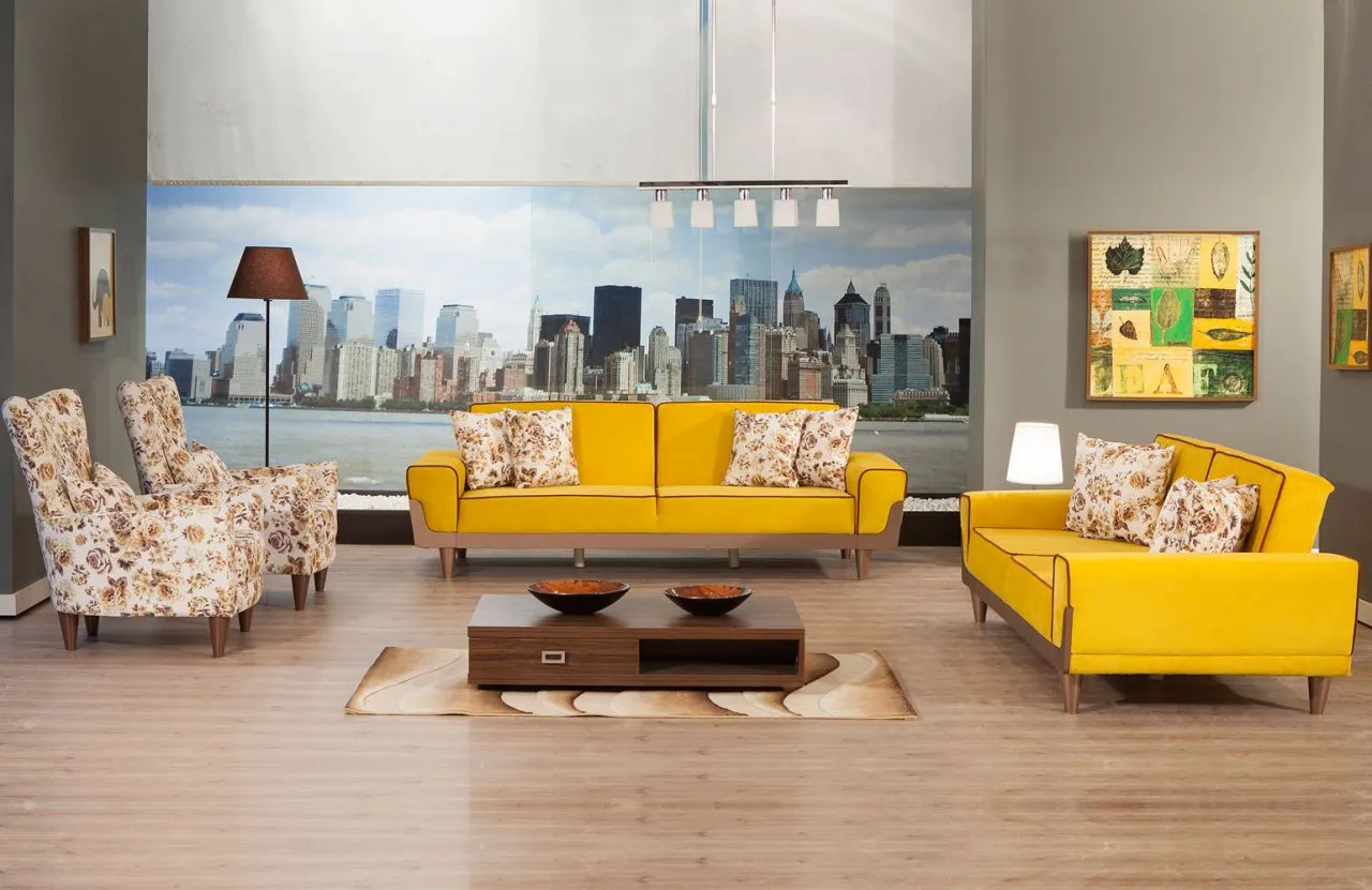 Luna Modern Chester Koltuk Takımı (3+3+1+1) Modeli 3 — İnegöl İhracat — Mobilya, Yatak Odası, Koltuk Takımları & Halı | COIDET & ATC