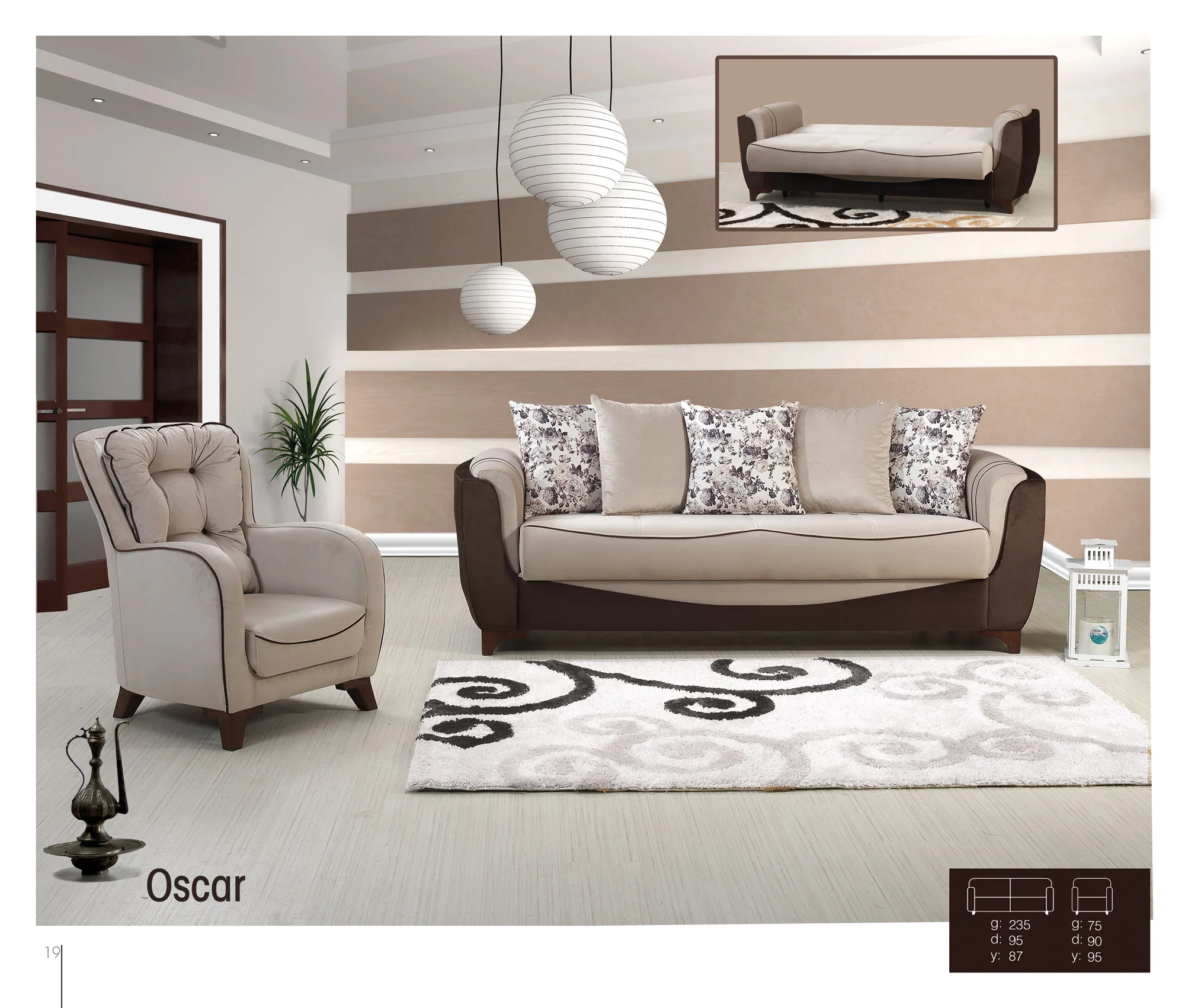 İnegöl & Kayseri Lüks Mobilya Koleksiyonu Model 22 — Mobilya, Yatak Odası, Koltuk Takımları & Halı | COIDET & ATC