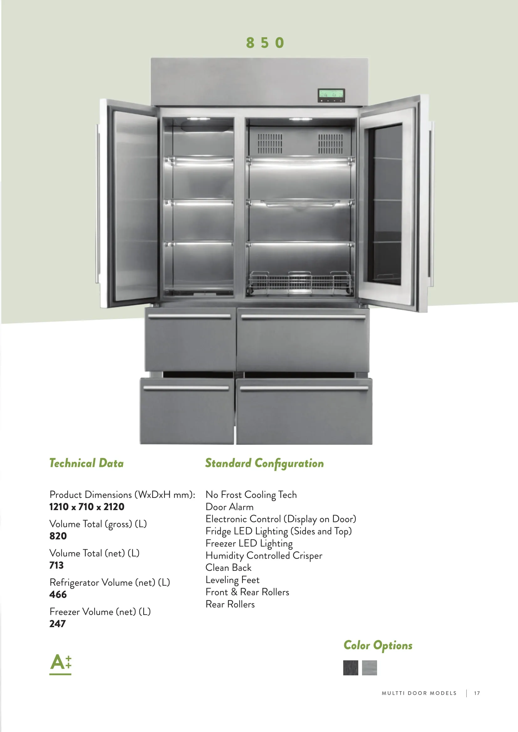 Réfrigérateur Deux Portes No-Frost Export (Climat Tropical) Modèle 81 — Gros Électroménager, Froid & Électronique Grand Public | COIDET & ATC