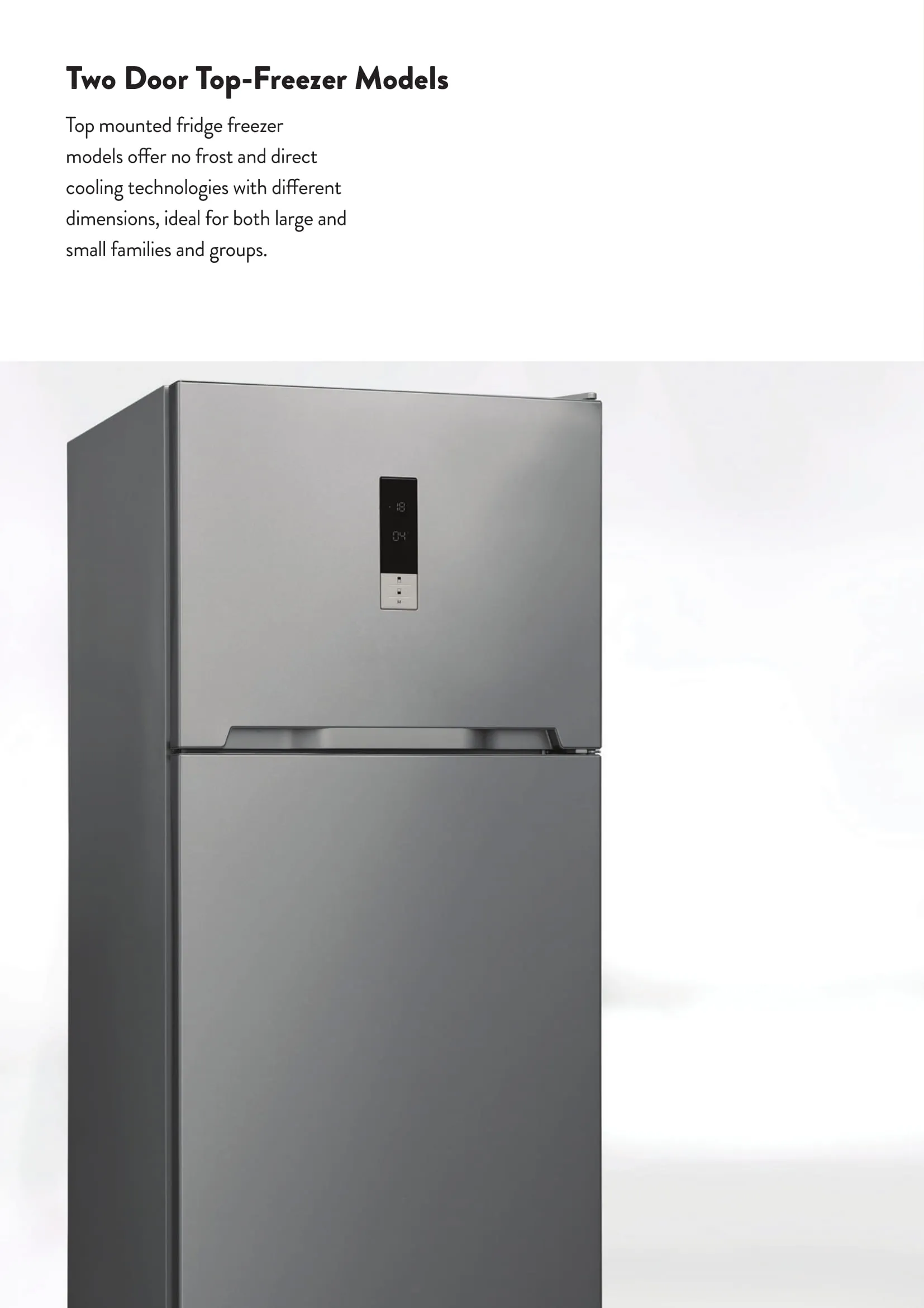 Réfrigérateur Deux Portes No-Frost Export (Climat Tropical) Modèle 5 — Gros Électroménager, Froid & Électronique Grand Public | COIDET & ATC