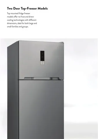 Réfrigérateur Deux Portes No-Frost Export (Climat Tropical) Modèle 128 — Gros Électroménager, Froid & Électronique Grand Public | COIDET & ATC