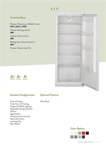 Réfrigérateur Deux Portes No-Frost Export (Climat Tropical) Modèle 80 — Gros Électroménager, Froid & Électronique Grand Public | COIDET & ATC
