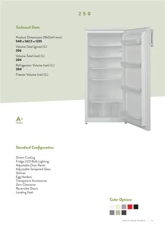 Réfrigérateur Deux Portes No-Frost Export (Climat Tropical) Modèle 15 — Gros Électroménager, Froid & Électronique Grand Public | COIDET & ATC