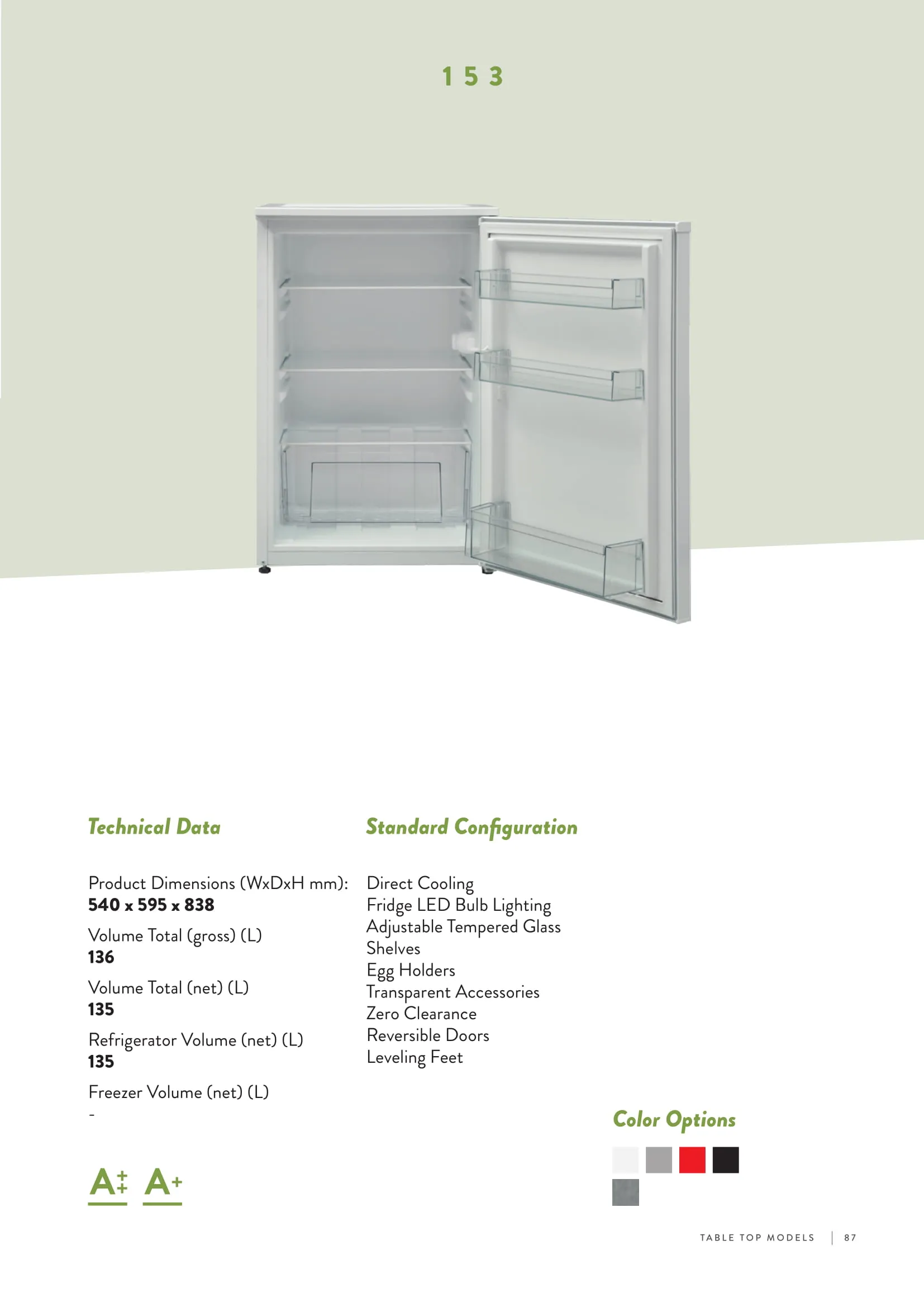 Réfrigérateur Deux Portes No-Frost Export (Climat Tropical) Modèle 8 — Gros Électroménager, Froid & Électronique Grand Public | COIDET & ATC