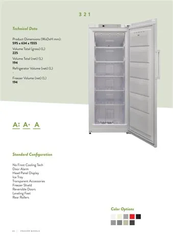 Réfrigérateur Deux Portes No-Frost Export (Climat Tropical) Modèle 102 — Gros Électroménager, Froid & Électronique Grand Public | COIDET & ATC