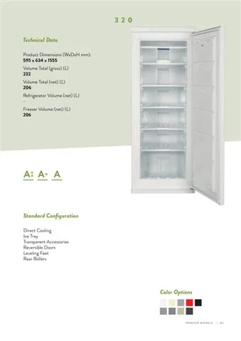Réfrigérateur Deux Portes No-Frost Export (Climat Tropical) Modèle 122 — Gros Électroménager, Froid & Électronique Grand Public | COIDET & ATC