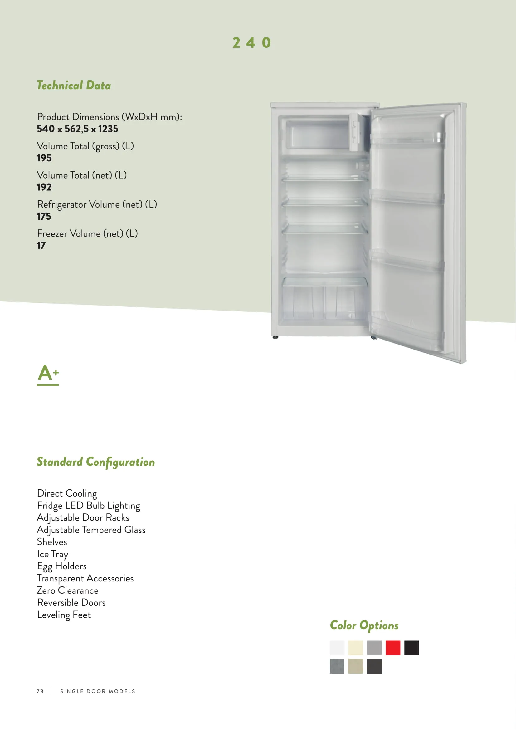Réfrigérateur Deux Portes No-Frost Export (Climat Tropical) Modèle 121 — Gros Électroménager, Froid & Électronique Grand Public | COIDET & ATC