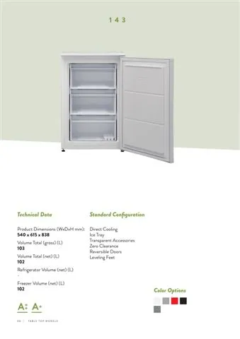 Réfrigérateur Deux Portes No-Frost Export (Climat Tropical) Modèle 94 — Gros Électroménager, Froid & Électronique Grand Public | COIDET & ATC