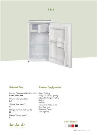 Réfrigérateur Deux Portes No-Frost Export (Climat Tropical) Modèle 117 — Gros Électroménager, Froid & Électronique Grand Public | COIDET & ATC