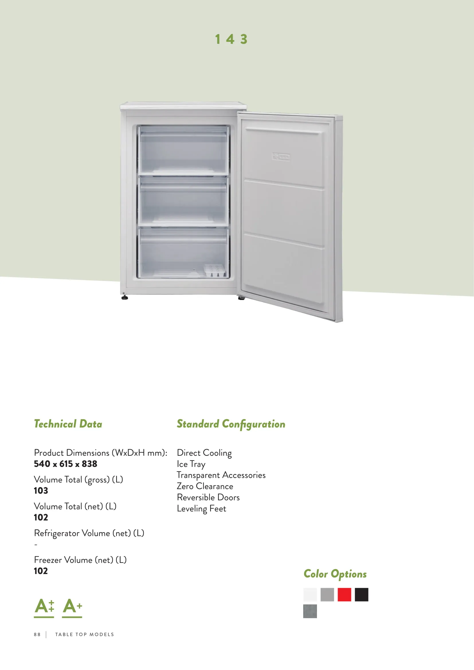 Réfrigérateur Deux Portes No-Frost Export (Climat Tropical) Modèle 95 — Gros Électroménager, Froid & Électronique Grand Public | COIDET & ATC