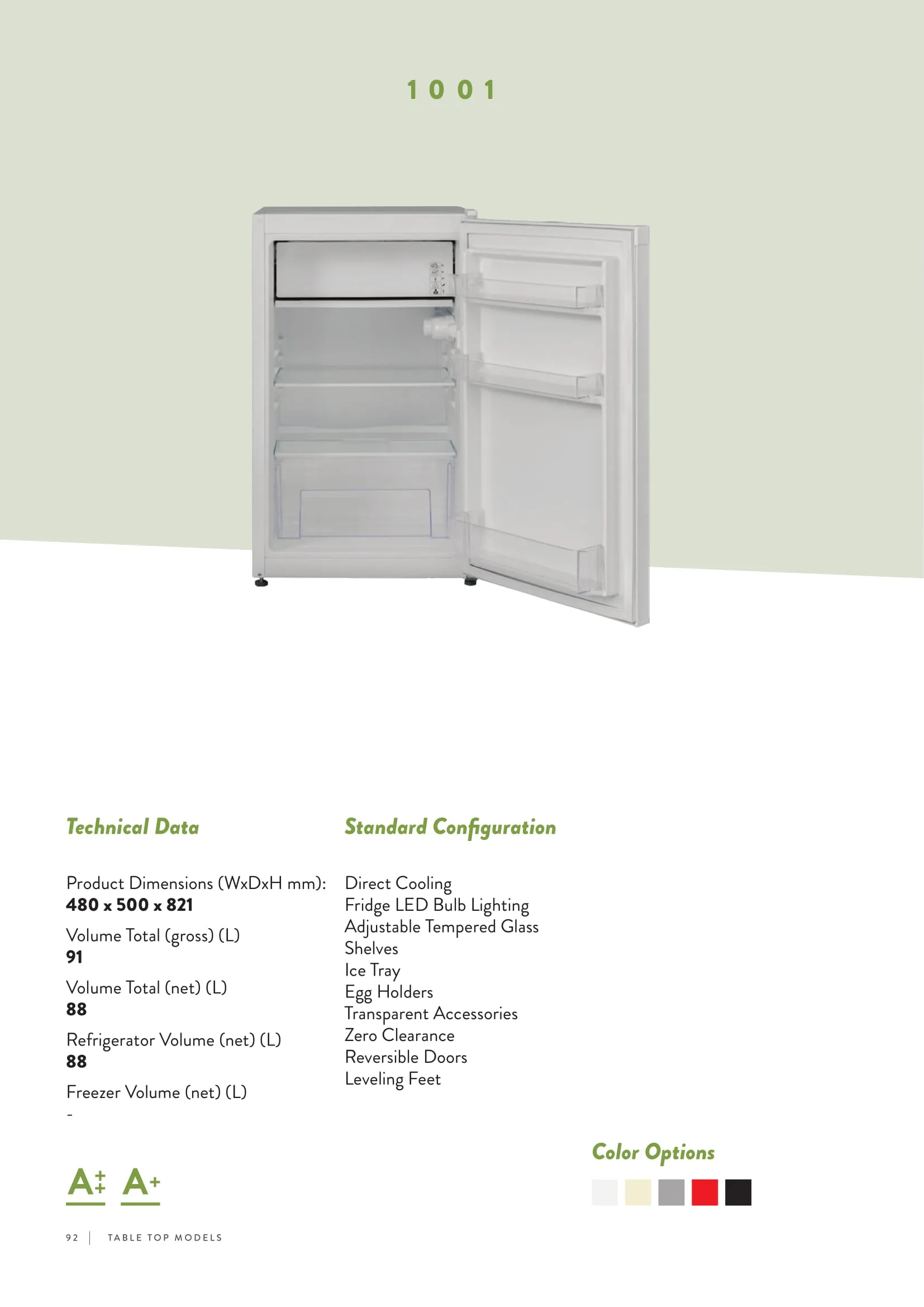 Réfrigérateur Deux Portes No-Frost Export (Climat Tropical) Modèle 131 — Gros Électroménager, Froid & Électronique Grand Public | COIDET & ATC